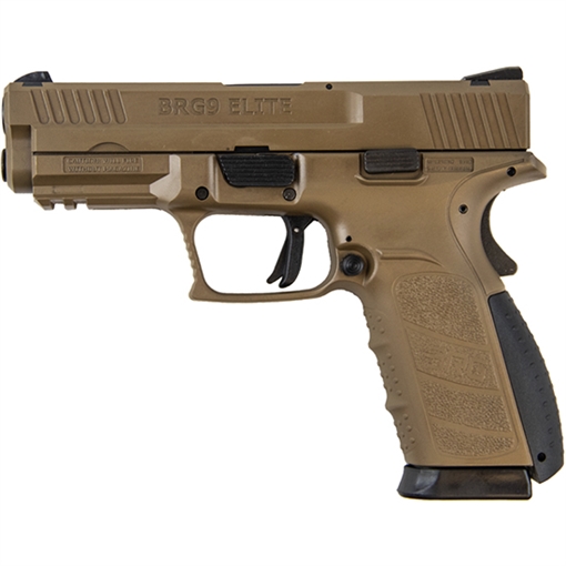 BUFFALO CARTRIDGE CO BRG9 ELITE 9MM 4 FDE 16RD 9E4221