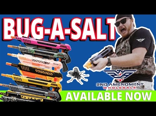 BUG-A-SALT 3.0 Pump Salt Shotgun - BLACK FLY EDITION BS63-SG