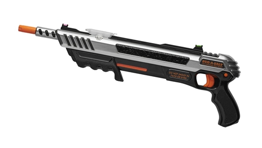 BUG-A-SALT ADVANCED COMBAT FIBER OPTIC 3.0 Pump Salt Shotgun - Silver Green & Red fiber optic sights BS63-FOS