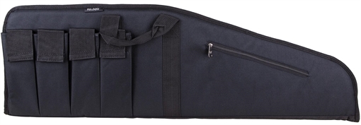 Bulldog Extreme Tactical 40" Black Water-Resistant Nylon, Tricot Lining, 4 External Velcro Magazine Pouches, Soft Padding BD421