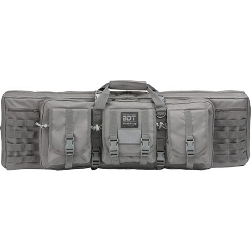 Bulldog Cases Tactical Double Rifle Case, Seal Gray, 43" BDT60-43SG T6043SG