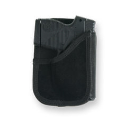 BULLDOG CASES BLACK NYLON /LEA WALLET HOLSTER MINI 22, 25, 380 AUTOS BD-CWH