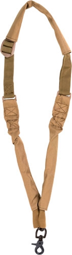 BULLDOG CASES BUNGEE TACTICAL SLING W/ METAL CLIP TAN BDT827T