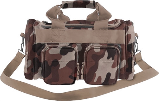 Bulldog Cases Economy Range Bag, 2 Outside Pockets, Nylon, Throwback Camo BD900TBC