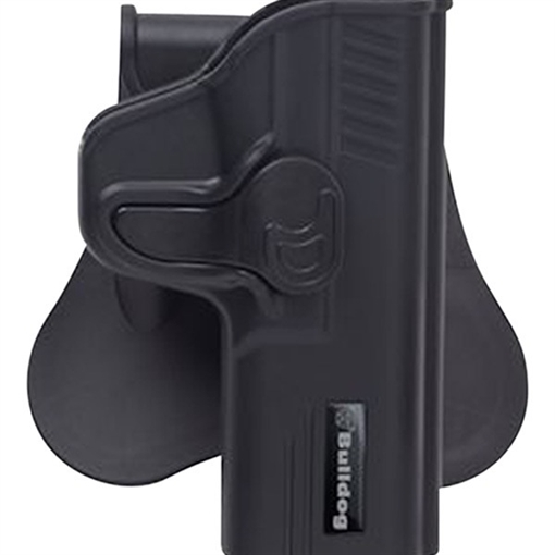BULLDOG CASE RAPID RELEASE POLYMER HOLSTER W/ PADDLE RH GLOCK 42 (12 PER CASE) RR-G42