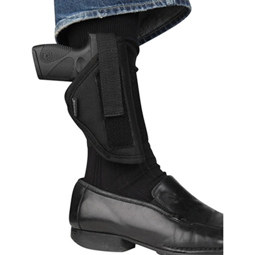 Bulldog Cases BULLDOG RH BLACK ANKLE HOLSTER SC 2-3 IN BBL WANK 20R