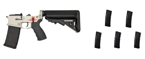 BUNDLE - Franklin Armory BFSIII Equipped LIBERTAS Complete AR15 Lower w/ FA-LOWER-KCI-MAG-