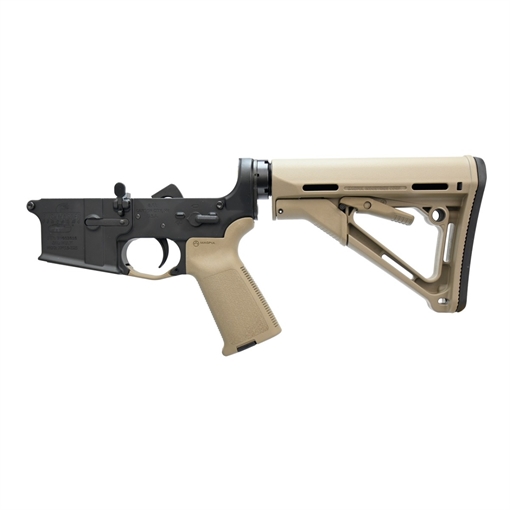 Bushmaster M4 Forged Complete AR15 Lower Receiver - FDE MOE Furniture 00-20014-FDE