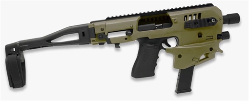 CAA MICRO CONVERSION KIT GLOCK 43/43X/48 OD GREEN LONG STABILZER GEN2 CAA MCK43/48GEN2G