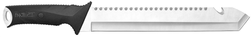 Camillus Carnivore 12" Silver Ti Bonded 440 SS Blade, Camo ABS Handle, 18" Long Includes Sheath 19818
