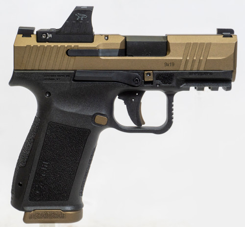 Canik METE MC9LS 9mm 3.18" Barrel, Two Tone Bronze, Mekanik MO1 Optic, 17rd