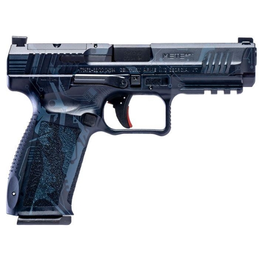 Canik METE SFT Creations Blue Cyber Handgun 9mm Luger 18rd(1)& 20rd(1) Magazines 4.46" Barrel HG5636BLC-N
