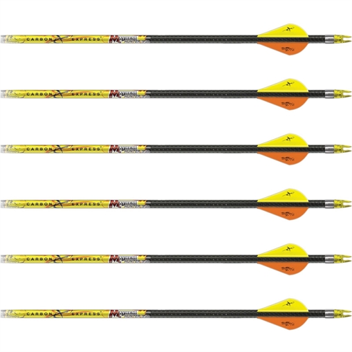 Carbon Express Carbon Express Mayhem Crossbow Bolts 22 in. Moon/Flat 6 pk. 52133