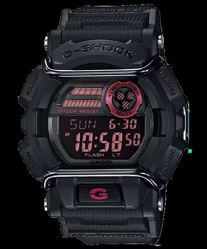 Casio G-Shock Classic w/ Flash Alert & World Time GD400-1CR