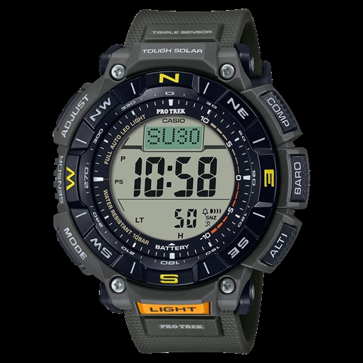 Casio Pro Trek Solar Triple Sensor Watch PRG340-3