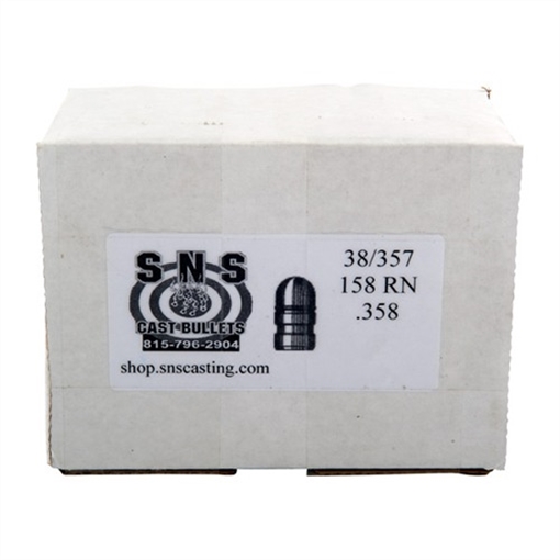 CAST .38 CALIBER (.358'') ROUND NOSE LEAD HANDGUN BULLETS 421000303272