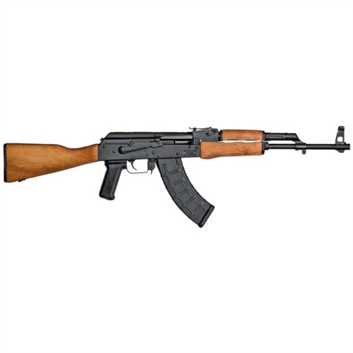 Century Arms WASR 7.62x39mm 30+1 16.50" Chrome-Lined Hammer Forged Barrel, Hardwood Stock & Forend, Black Polymer Grip Includes 1 30rd Magazine & Side Mounted Scope Rail (No Muzzle Brake) RI1826N