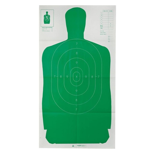 Champion LE Targets Silhouette Target - 24" X 45" Green 10/Pack 40735