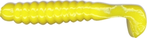 CHARLIE BREWER SLIDER CRAPPIE GRUB 1.5" AVOCADO MF 15BG CSGG88