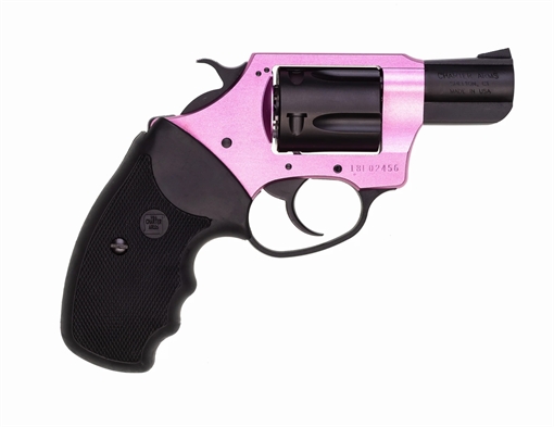 Charter Arms Pink Lady 38 Special 5rd 2" Black Steel Barrel, Black Cylinder, Black/Pink Aluminum Frame, Black Rubber Grip, Exposed Hammer 53835