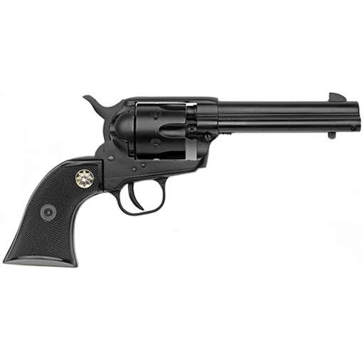 Chiappa Firearms CF340155 SAA 1873 Medium Frame 22 LR 10 Shot, 4.75" Blued Steel Barrel, Blued Steel Frame, Blued Cylinder, Black Plastic Grip, Exposed Hammer CF340155 340.155