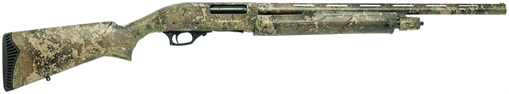 Charles Daly 301 20 Gauge Pump 3" 5+1 22" TrueTimber Strata Vent Rib Barrel, Grooved Aluminum Receiver, Fixed TrueTimber Strata Synthetic Stock 930397