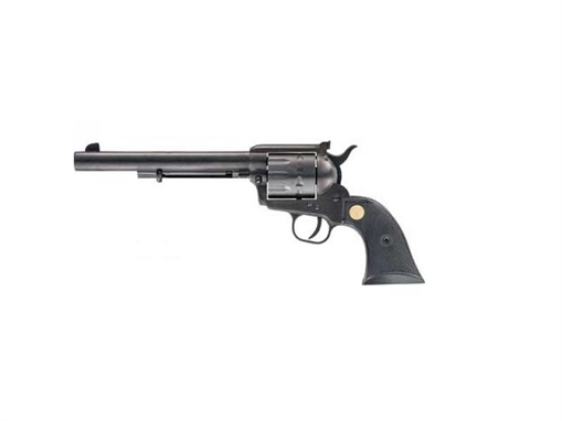 Chiappa Firearms SAA 1873 Medium Frame 22 LR 10 Shot, 7.50" Blued Steel Barrel, Blued Steel Frame, Blued Cylinder, Black Plastic Grip, Exposed Hammer CF340170