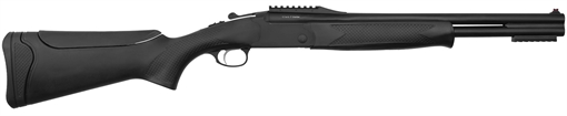 Chiappa Firearms 202 AXT 12 Gauge 3" 2 20" Black Over/Under Vent Rib Barrel, Black Picatinny Rail Steel Receiver, Black Adj Comb Synthetic Stock 930384