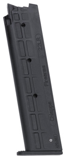Chiappa Firearms Magazine, 22LR, 10 Rounds, Fits Chiappa 1911, Polymer, Black 470.037