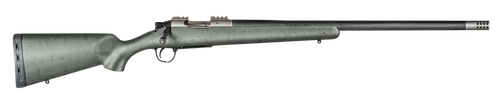 Christensen Summit TI 6.5 Creedmoor, 24" Threaded Barrel, Green w/ Black Webbing Stock, Titanium Rec, 4rd