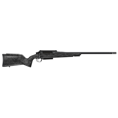 Christensen Evoke Precision 7mm PRC, 22" Threaded Barrel, Dark Gray Hex Pattern, Hybrid Hunter Stock, 4rd
