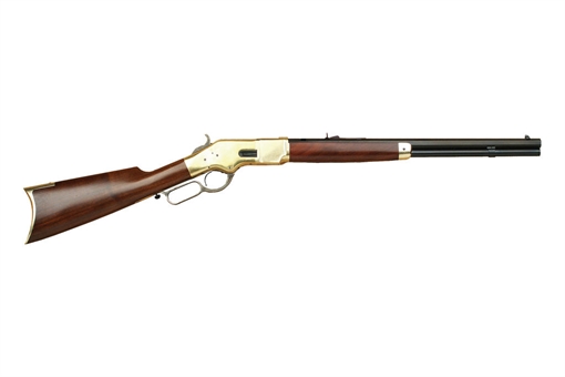 Cimarron Cimarron 1866 Yellowboy Short Rifle 45 Long Colt 20 in. Walnut and Brass CA234