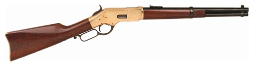CIMARRON FIREARMS 1866 YELLOWBOY 38SPL 16" BRASS/BLUED WALNUT CA223