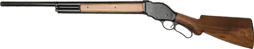 Cimarron 1887 Terminator 12 Gauge Lever 2.75" 20" Blued Steel Barrel & Receiver, Fixed Wood Stock CA188720