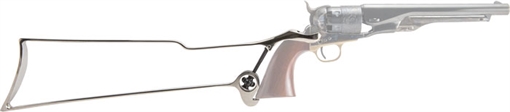 CIMARRON REVOLVER SHOULDER STOCK 1860/1851/1861 STEEL DA60/851/61SS
