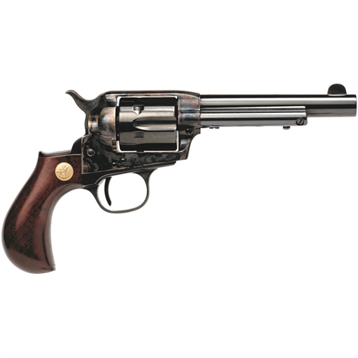 Cimarron Cimarron Lightning Revolver with Dual Cylinder 38 Spl. 4.75 in. Case Hardened Walnut Grip 6 Shot CA981.001