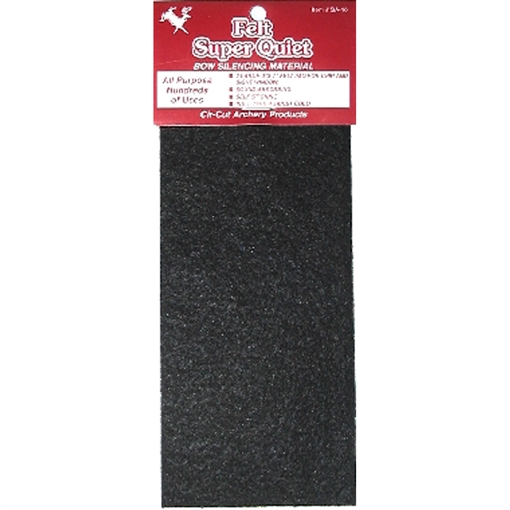 Cir-Cut Cir-Cut Felt Silencing Material Black 3x7 in. 1 pk. SA-10