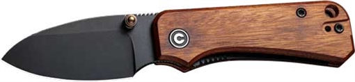 CIVIVI Knives CIVIVI Baby Banter Thumb Stud Knife Wood Handle (2.34"" Nitro-V Blade) C19068SB-2 C19068SB-2 C19068SB2