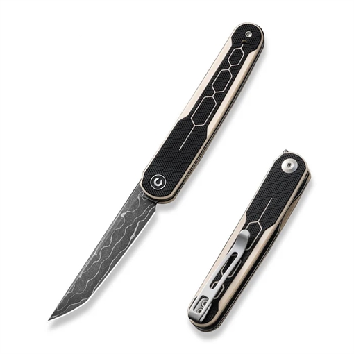 CIVIVI Knives CIVIVI KwaiQ Flipper Knife G10 Handle C23015-DS1