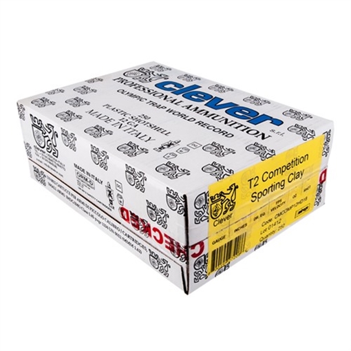 Clever MIRAGE COMPETITION T2 12 GAUGE 2-3/4'' 1OZ #7.5 SHOT 250/CASE CMCOMP12HD175