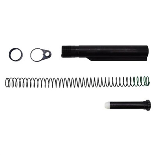 CMC Triggers Mil Spec Buffer Tube Kit, Fits AR-15, Anodized Finished, Black 83626