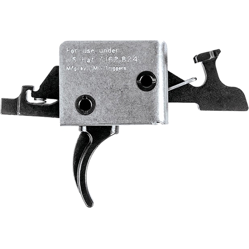CMC Triggers CMC Triggers AR15/AR10 Two Stage Trigger Curved Large Pin 1 lb. Set-3 lb. Release 91506