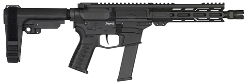 CMMG Banshee MKGS 40 S&W 22+1 8" Black Nitride Medium Taper Threaded Barrel, EML 7" M-LOK Handguards, Black Armor Cerakote Aluminum Picatinny Rail Receiver, CMMG Zeroed Grips, Ambidextrous 40A330FAB