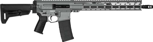 CMMG RIFLE DISSENT MK4 5.56MM 16" 30RD SL-K ADJ STK TUNGSTEN 55A3D0B-TNG