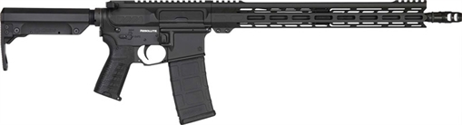 CMMG Resolute MK4, Semi-automatic Rifle, 5.56NATO, 16.1" Barrel, Cerakote Finish, Armor Black, CMMG Zeroed Muzzle Brake, 15" Free Float M-LOK Handguard, Zeroed Pistol Grip, CMMG Ripstock, Manual Safety, 30 Rounds, 1 Magazine 55A9D0B-AB 55A9D0BAB