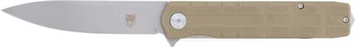 COBRATEC KUZIO FOLDER 3.12" TAN G10 D2 BLADE CTKUZIOTANDNS