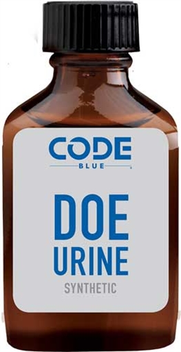 CODE BLUE DEER LURE SYNTHETIC DOE SCENT 1FL OZ OA1395