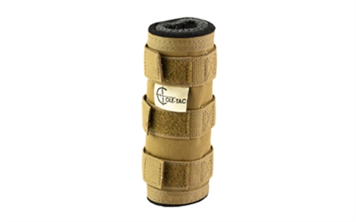 Cole-TAC HTP Cover, Suppressor Cover, 6", Coyote Brown, Fits 1-2" Suppressors, Includes Inner Tube and Outer Shell HTP102