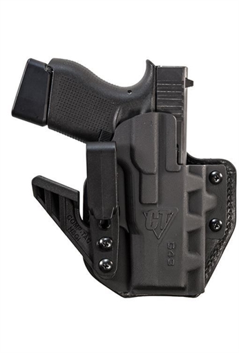 CompTac eV2 Max Hybrid Appendix IWB Holster - Glock - 26/27/28/33 Gen1234 - Right - Black C852GL056RBKN