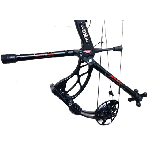 Conquest Archery Conquest Control Freak .750 Hunting Stabilizer Kit Black 15 in. /12 in. 27076